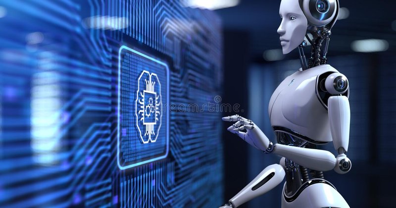 i-intelligence-artificielle-concept-réseau-neuronal-bouton-d-appui-du-robot-sur-l-écran-rendu-232844415